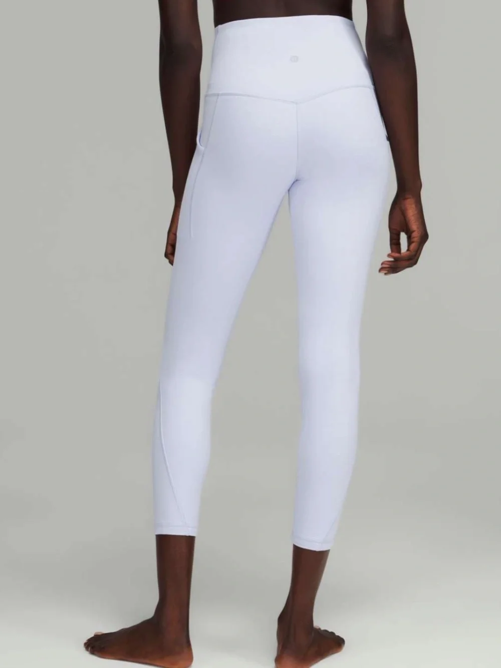 Lululemon Align High Rise Leggings WITH POCKETS Size 0 in Pastel Blue 25